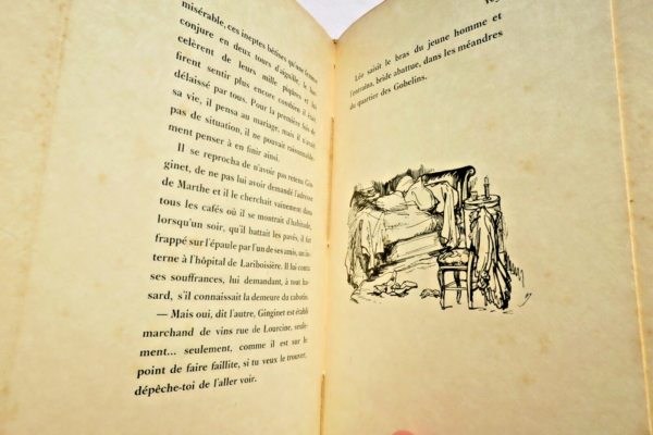 HUYSMANS MARTHE. Histoire d'une fille. Dessins de Bernard Naudin / Japon – Image 9