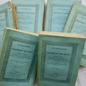 Historiettes de Tallemant des Réaux 1865