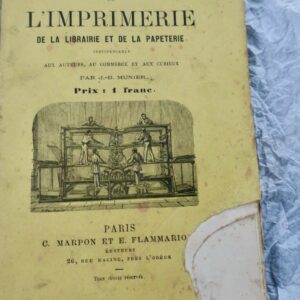 Imprimeur nouveau guide pratique illustré de l'imprimerie
