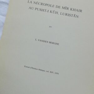 Iran La nécropole de Mir Khair au Pusht-i Kuh, Luristan