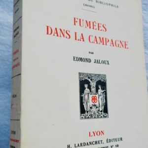 JALOUX FUMÉES DANS LA CAMPAGNE