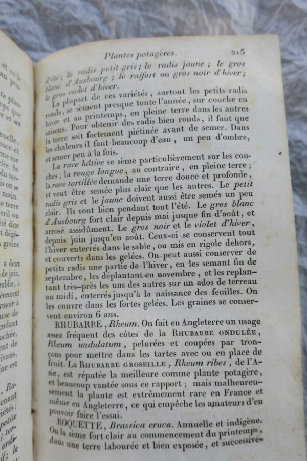 JARDIN bon jardinier. Almanach agricole pour l'année 1828 – Image 6