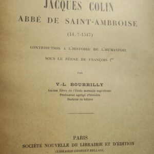 Jacques Colin, abbe de Saint-Ambroise (14.? -1547)
