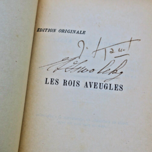 KESSEL J.  ISWOLSKY, H. Les rois aveugles