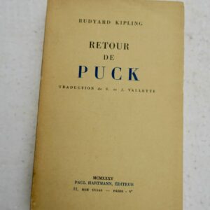 KIPLING Rudyard Retour de Puck ex. sur Alfax
