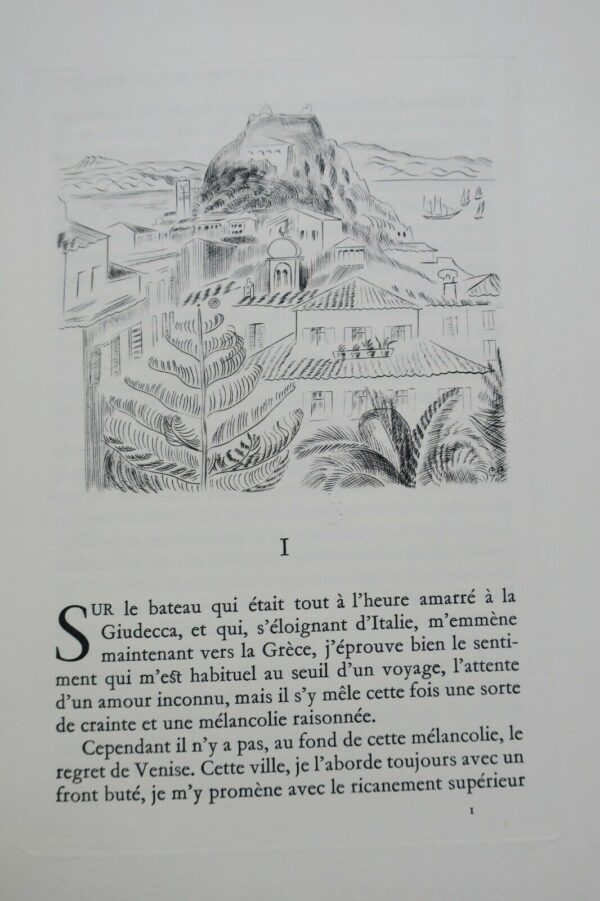 LACRETELLE Le demi-dieu ou le voyage en Grèce Gallibert + envoi – Image 6
