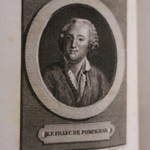 LE FRANC de POMPIGNAN Oeuvres choisies 1822