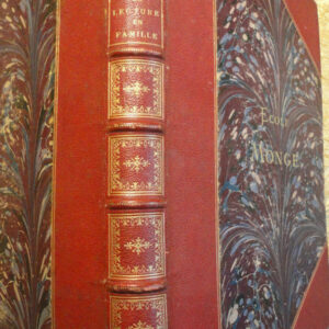 La lecture en famille Morale Education Histoire Sciences Littérature Beaux-1885