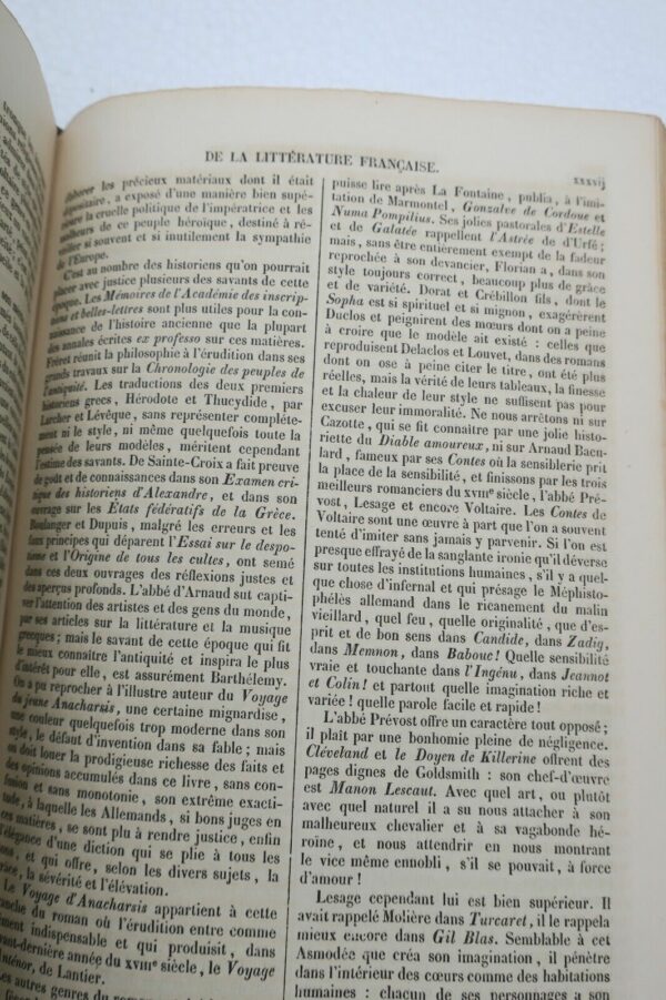 Leçons françaises de littérature et de morale reliure superbe tranches ciselées – Image 13