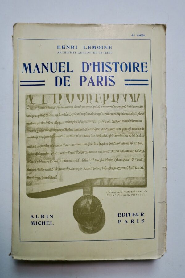 Lemoine  Manuel d'histoire de Paris – Image 3