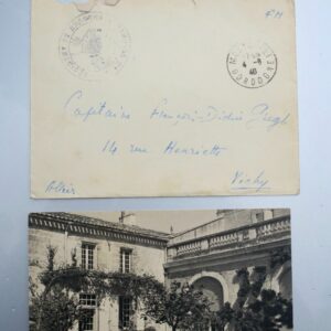 Maurice Druon carte autographe  1940