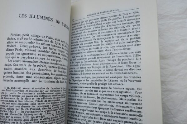 Occulte  documents pour l'histoire des Fareinistes LES ILLUMINES DE FAREINS – Image 6