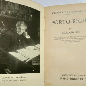 PORTO-RICHE visages contemporains + dédicace