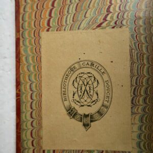 Paris démoli + envoi de l'auteur à Fournier académicien/ reliure de Pagnant