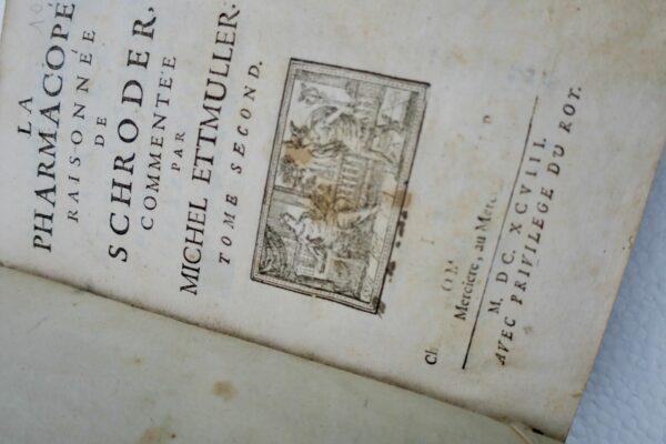 Pharmacopée raisonnée de Schroder 1698 – Image 3