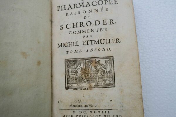 Pharmacopée raisonnée de Schroder 1698 – Image 4