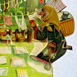 Pop up Blanche Neige et les sept nains. Paris, Del Duca, 1957