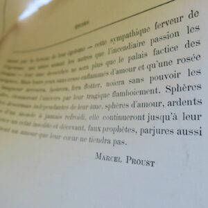 Proust 1892-1893 TEXTES INEDITS LE BANQUET
