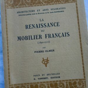 RENAISSANCE Renaissance du Mobilier Francais