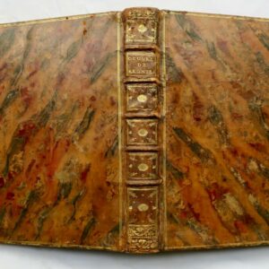 Reliure Regnier Les satyres et autres oeuvres avec des remarques 1730