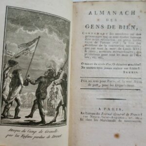 RévolutionAlmanach des gens de bien contenant..anecdotes sur des personnages1796