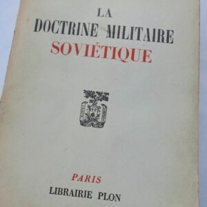 Russie DOCTRINE MILITAIRE SOVIETIQUE 1956