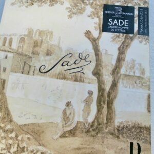 SADE Catalogue l'autre homme de lettres  2016
