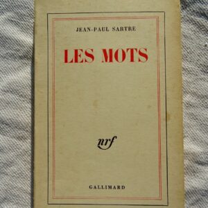 SARTRE (Jean-Paul) Les Mots Paris, Gallimard, 1964 EO