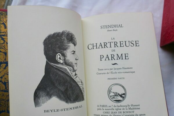 STENDHAL OEUVRES DE STENDHAL BONNOT. – Image 4