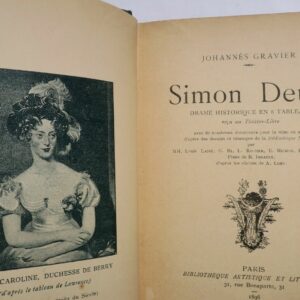 Simon Deutz - Johannes Gravier - 1896
