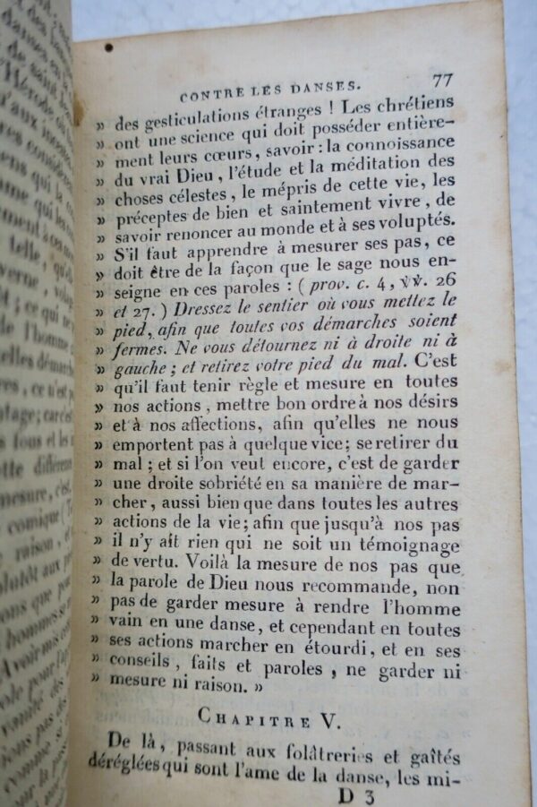 Traité contre les danses et les mauvaises chansons -1819 – Image 4