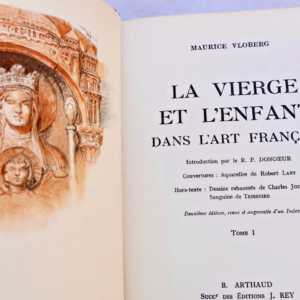 VLOBERG (Maurice) La Vierge et l'Enfant dans l'Art français