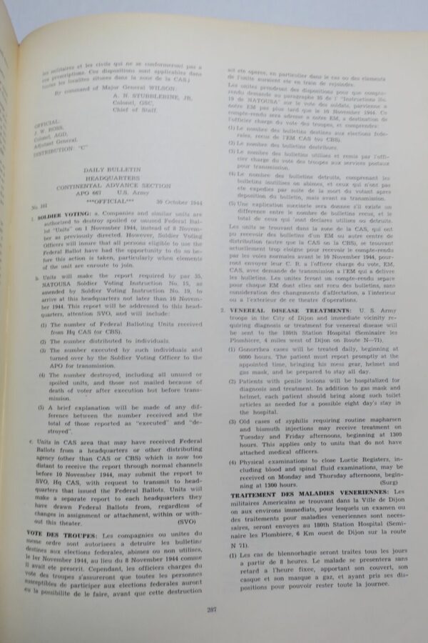 army CONAD COMPENDIUM european theater of operations U.S.A 1944... – Image 4