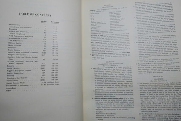 army CONAD COMPENDIUM european theater of operations U.S.A 1944... – Image 8