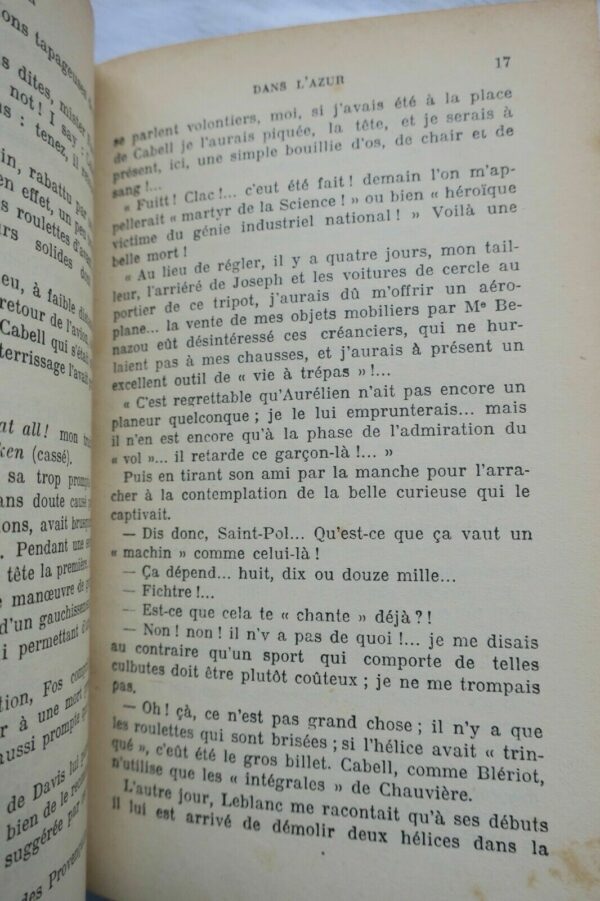 aviation DANS L AZUR. AVENTURES D UN AVIATEUR FRANCAIS 1909 – Image 5