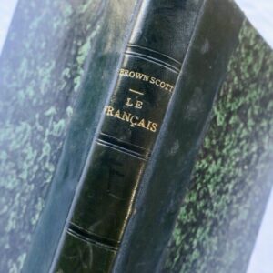 français Langue diplomatique moderne Etude critique.. 1924