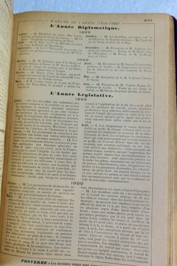 Almanach hachette 1901 – Image 6