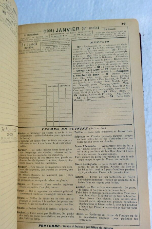 Almanach hachette 1901 – Image 10