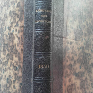 Annuaire pour l'an 1850, par le Bureau des Longitudes