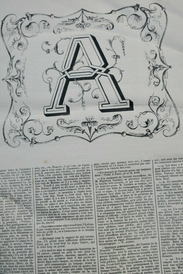 BESCHERELLE AÎNE M. Dictionnaire national 1857 en 3 volumes – Image 9