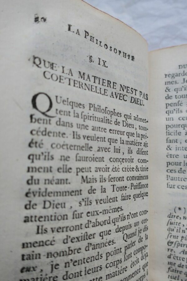 BOYER D'ARGENS Jean-Baptiste Marquis de La philosophie du bon sens 1747 – Image 7