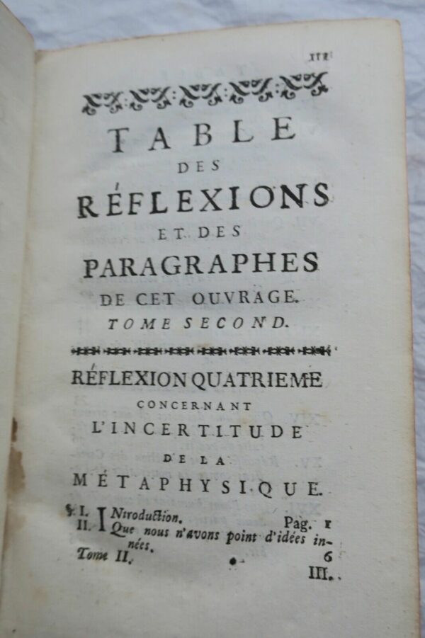 BOYER D'ARGENS Jean-Baptiste Marquis de La philosophie du bon sens 1747 – Image 9