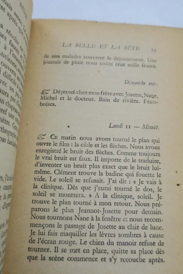 COCTEAU (Jean). La Belle et la bête. Journal d'un film 1946. – Image 7