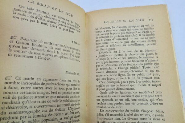 COCTEAU (Jean). La Belle et la bête. Journal d'un film 1946. – Image 10