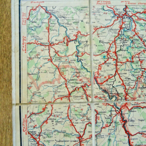 Carte Taride MIDI DE LA FRANCE SECTION CENTRALE