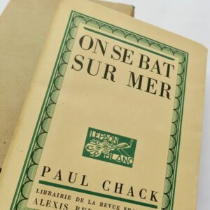 Chack illust- Riou  On se Bat sur mer