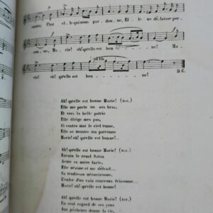 Chants à Marie. Cantiques pour le mois de mai..1845