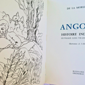 Curiosa DE LA MORLIERE. ANGOLA. Histoire indienne. Ouvrage sans vraisemblance.