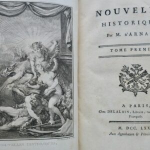 D'ARNAUD  Nouvelles historiques 1774