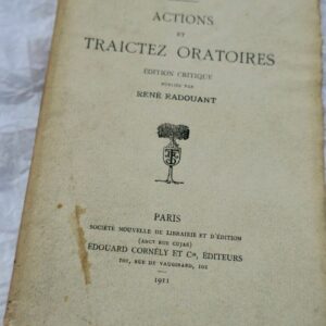Du Vair Actions et Traictez Oratoires